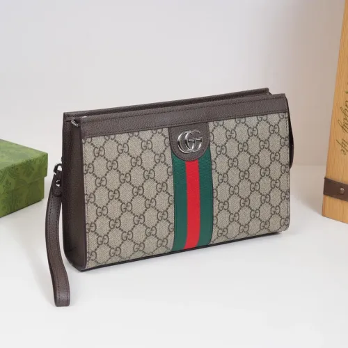 Cheap Gucci AAA Man Pouches #1398051 Replica Wholesale [$96.00 USD] [ITEM#1398051] on Replica Gucci AAA Man Wallets