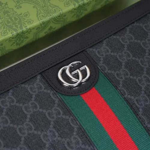 Cheap Gucci AAA Man Pouches #1398053 Replica Wholesale [$96.00 USD] [ITEM#1398053] on Replica Gucci AAA Man Wallets