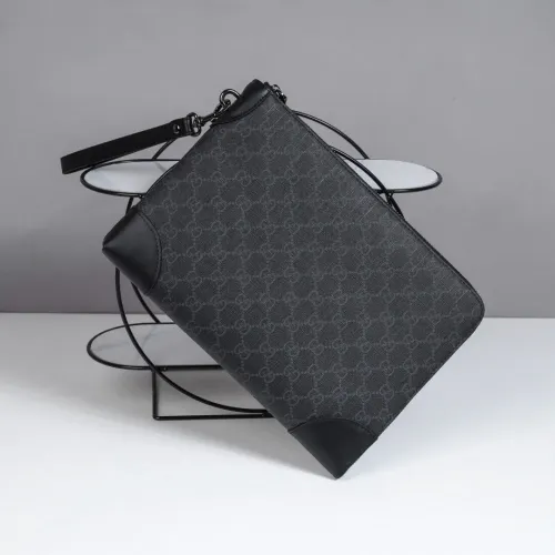 Cheap Gucci AAA Man Pouches #1398056 Replica Wholesale [$96.00 USD] [ITEM#1398056] on Replica Gucci AAA Man Wallets