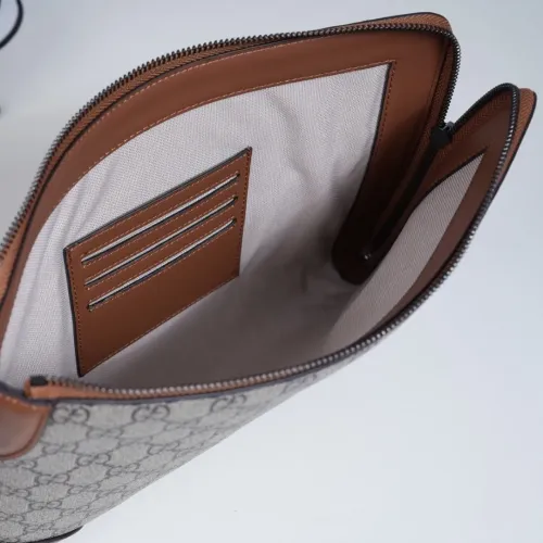 Cheap Gucci AAA Man Pouches #1398057 Replica Wholesale [$96.00 USD] [ITEM#1398057] on Replica Gucci AAA Man Wallets