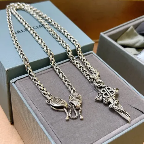 Cheap Balenciaga Necklaces #1398081 Replica Wholesale [$56.00 USD] [ITEM#1398081] on Replica Balenciaga Necklaces