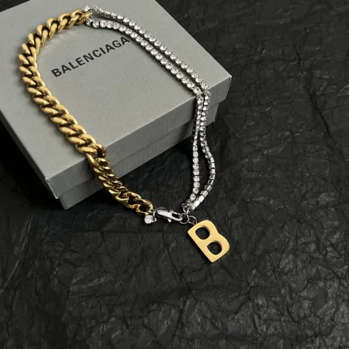 Cheap Balenciaga Necklaces #1398098 Replica Wholesale [$36.00 USD] [ITEM#1398098] on Replica Balenciaga Necklaces
