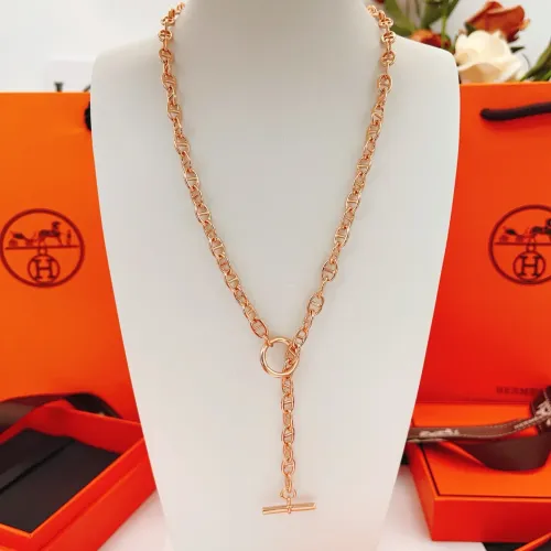 Cheap Hermes Necklaces #1398112 Replica Wholesale [$36.00 USD] [ITEM#1398112] on Replica Hermes Necklaces