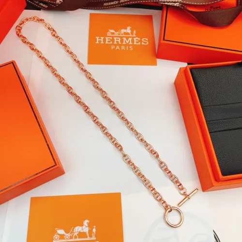 Cheap Hermes Necklaces #1398112 Replica Wholesale [$36.00 USD] [ITEM#1398112] on Replica Hermes Necklaces