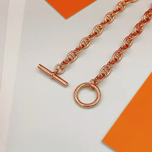 Cheap Hermes Necklaces #1398112 Replica Wholesale [$36.00 USD] [ITEM#1398112] on Replica Hermes Necklaces