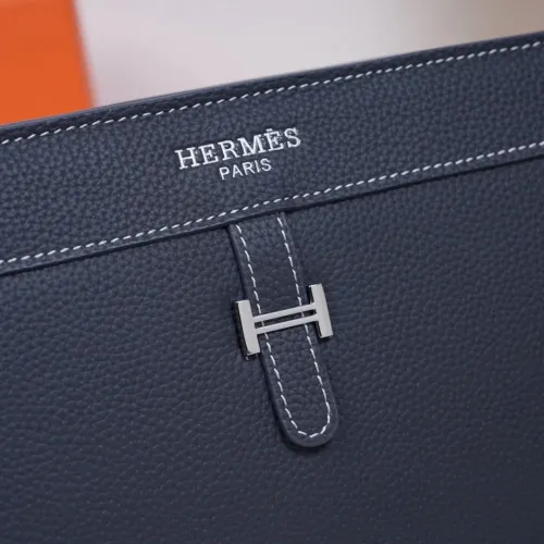 Cheap Hermes AAA Man Pouches #1398156 Replica Wholesale [$96.00 USD] [ITEM#1398156] on Replica Hermes AAA Man Wallets