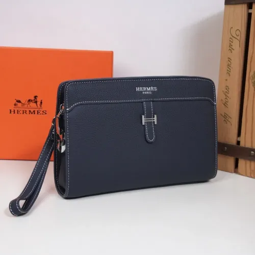 Cheap Hermes AAA Man Pouches #1398156 Replica Wholesale [$96.00 USD] [ITEM#1398156] on Replica Hermes AAA Man Wallets