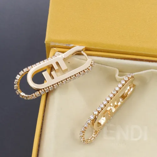 Cheap Fendi Earrings For Women #1398163 Replica Wholesale [$45.00 USD] [ITEM#1398163] on Replica Fendi Earrings
