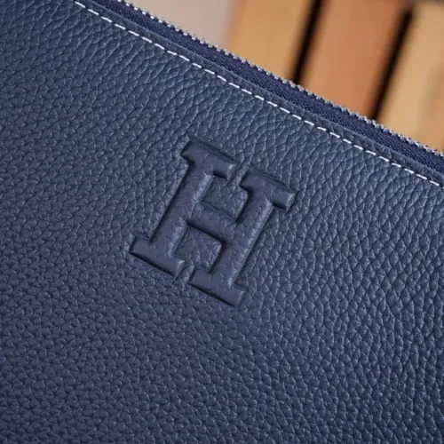 Cheap Hermes AAA Man Pouches #1398169 Replica Wholesale [$96.00 USD] [ITEM#1398169] on Replica Hermes AAA Man Wallets