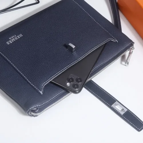Cheap Hermes AAA Man Pouches #1398175 Replica Wholesale [$96.00 USD] [ITEM#1398175] on Replica Hermes AAA Man Wallets
