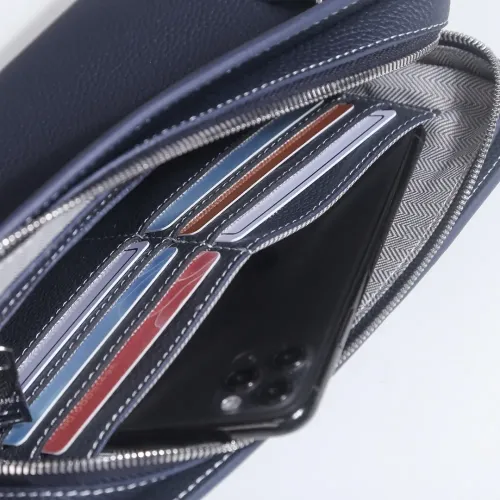 Cheap Hermes AAA Man Pouches #1398187 Replica Wholesale [$96.00 USD] [ITEM#1398187] on Replica Hermes AAA Man Wallets