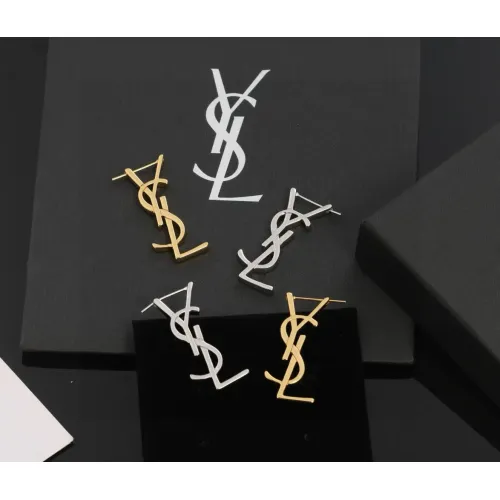 Cheap Yves Saint Laurent YSL Earrings For Women #1398197 Replica Wholesale [$25.00 USD] [ITEM#1398197] on Replica Yves Saint Laurent YSL Earrings