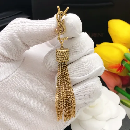 Cheap Yves Saint Laurent YSL Earrings For Women #1398209 Replica Wholesale [$27.00 USD] [ITEM#1398209] on Replica Yves Saint Laurent YSL Earrings