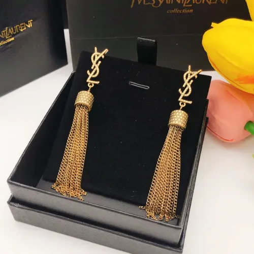 Cheap Yves Saint Laurent YSL Earrings For Women #1398209 Replica Wholesale [$27.00 USD] [ITEM#1398209] on Replica Yves Saint Laurent YSL Earrings