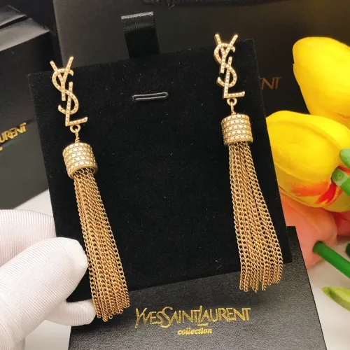 Cheap Yves Saint Laurent YSL Earrings For Women #1398209 Replica Wholesale [$27.00 USD] [ITEM#1398209] on Replica Yves Saint Laurent YSL Earrings