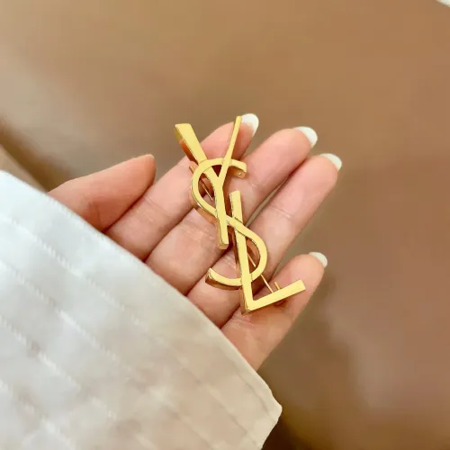 Cheap Yves Saint Laurent Brooches For Women #1398224 Replica Wholesale [$32.00 USD] [ITEM#1398224] on Replica Yves Saint Laurent Brooches
