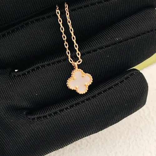 Cheap Van Cleef &amp; Arpels Necklaces For Women #1398244 Replica Wholesale [$25.00 USD] [ITEM#1398244] on Replica Van Cleef &amp; Arpels Necklaces