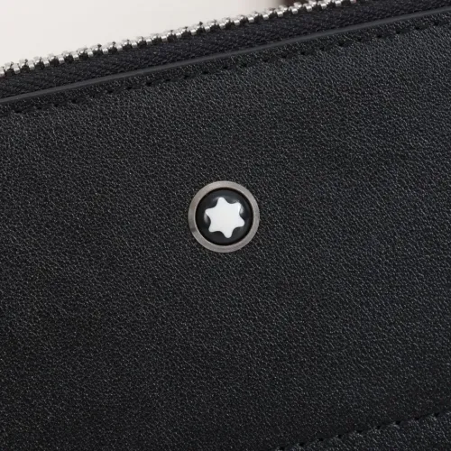 Cheap Mont Blanc AAA Man Pouches #1398276 Replica Wholesale [$82.00 USD] [ITEM#1398276] on Replica Mont Blanc AAA Man Wallets