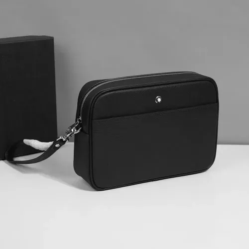 Cheap Mont Blanc AAA Man Pouches #1398280 Replica Wholesale [$96.00 USD] [ITEM#1398280] on Replica Mont Blanc AAA Man Wallets