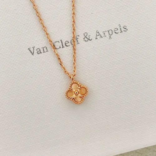 Cheap Van Cleef &amp; Arpels Necklaces For Women #1398304 Replica Wholesale [$27.00 USD] [ITEM#1398304] on Replica Van Cleef &amp; Arpels Necklaces