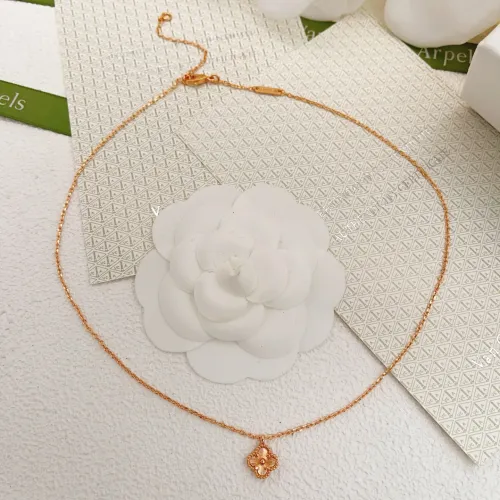 Cheap Van Cleef &amp; Arpels Necklaces For Women #1398304 Replica Wholesale [$27.00 USD] [ITEM#1398304] on Replica Van Cleef &amp; Arpels Necklaces