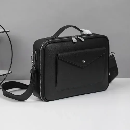 Cheap Mont Blanc AAA Man Messenger Bags #1398328 Replica Wholesale [$162.00 USD] [ITEM#1398328] on Replica Mont Blanc AAA Man Messenger Bags