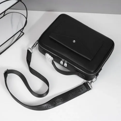 Cheap Mont Blanc AAA Man Messenger Bags #1398328 Replica Wholesale [$162.00 USD] [ITEM#1398328] on Replica Mont Blanc AAA Man Messenger Bags