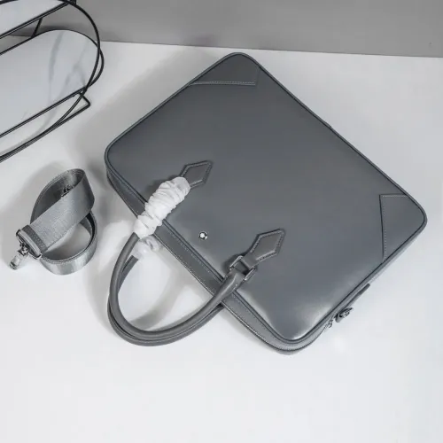 Cheap Mont Blanc AAA Man Handbags #1398359 Replica Wholesale [$162.00 USD] [ITEM#1398359] on Replica Mont Blanc AAA Man Handbags