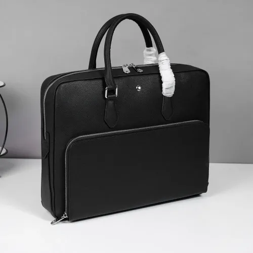 Cheap Mont Blanc AAA Man Handbags #1398360 Replica Wholesale [$162.00 USD] [ITEM#1398360] on Replica Mont Blanc AAA Man Handbags