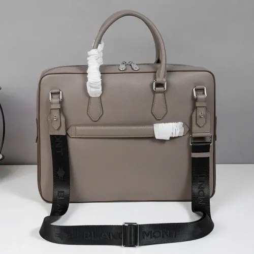 Cheap Mont Blanc AAA Man Handbags #1398361 Replica Wholesale [$162.00 USD] [ITEM#1398361] on Replica Mont Blanc AAA Man Handbags