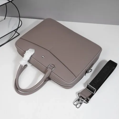 Cheap Mont Blanc AAA Man Handbags #1398363 Replica Wholesale [$162.00 USD] [ITEM#1398363] on Replica Mont Blanc AAA Man Handbags