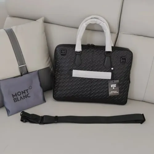Cheap Mont Blanc AAA Man Handbags #1398368 Replica Wholesale [$162.00 USD] [ITEM#1398368] on Replica Mont Blanc AAA Man Handbags