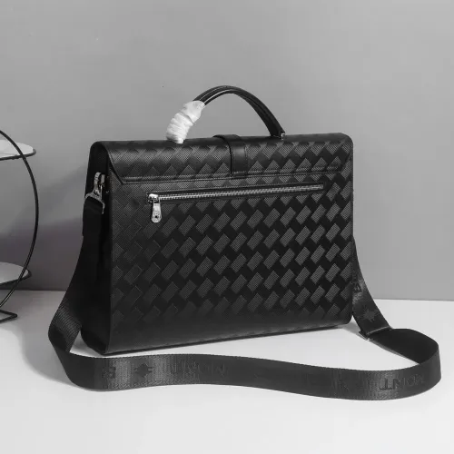 Cheap Mont Blanc AAA Man Handbags #1398383 Replica Wholesale [$200.00 USD] [ITEM#1398383] on Replica Mont Blanc AAA Man Handbags