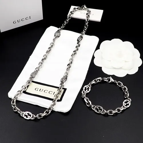 Cheap Gucci Jewelry Set #1398388 Replica Wholesale [$64.00 USD] [ITEM#1398388] on Replica Gucci Jewelry Set