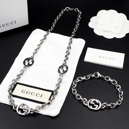 Cheap Gucci Jewelry Set #1398390 Replica Wholesale [$64.00 USD] [ITEM#1398390] on Replica Gucci Jewelry Set