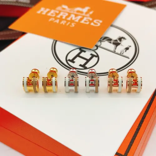 Cheap Hermes Earrings For Women #1398421 Replica Wholesale [$32.00 USD] [ITEM#1398421] on Replica Hermes Earrings