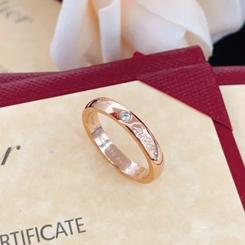 Cartier Rings In Rose Gold #1398482