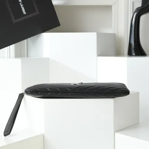 Cheap Yves Saint Laurent AAA Quality Pouches #1398533 Replica Wholesale [$68.00 USD] [ITEM#1398533] on Replica Yves Saint Laurent AAA Wallets