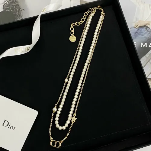 Cheap Christian Dior Necklaces For Women #1398559 Replica Wholesale [$40.00 USD] [ITEM#1398559] on Replica Christian Dior Necklaces