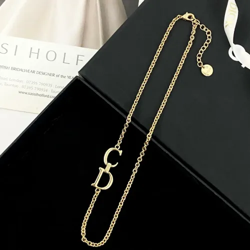 Cheap Christian Dior Necklaces #1398560 Replica Wholesale [$29.00 USD] [ITEM#1398560] on Replica Christian Dior Necklaces