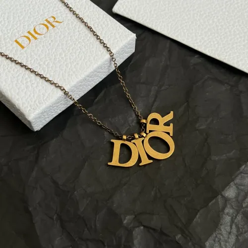 Cheap Christian Dior Necklaces #1398567 Replica Wholesale [$40.00 USD] [ITEM#1398567] on Replica Christian Dior Necklaces