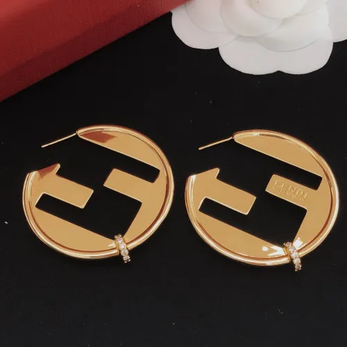 Cheap Fendi Earrings For Women #1398661 Replica Wholesale [$32.00 USD] [ITEM#1398661] on Replica Fendi Earrings