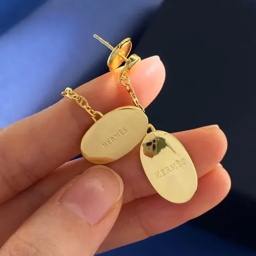 Cheap Hermes Earrings For Women #1398665 Replica Wholesale [$27.00 USD] [ITEM#1398665] on Replica Hermes Earrings
