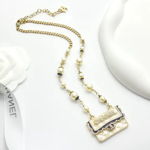 Cheap Chanel Necklaces For Women #1398708 Replica Wholesale [$45.00 USD] [ITEM#1398708] on Replica Chanel Necklaces