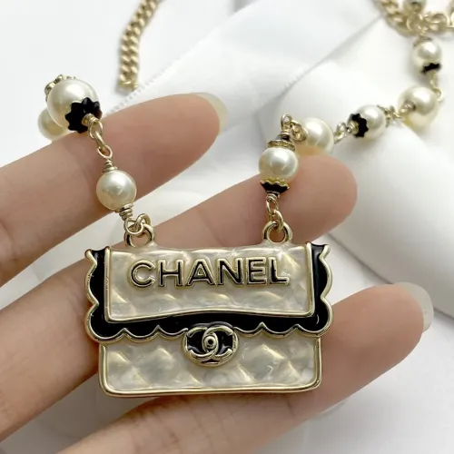 Cheap Chanel Necklaces For Women #1398708 Replica Wholesale [$45.00 USD] [ITEM#1398708] on Replica Chanel Necklaces