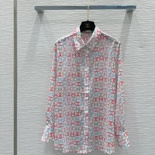 Chanel Shirts Long Sleeved For Women #1398796