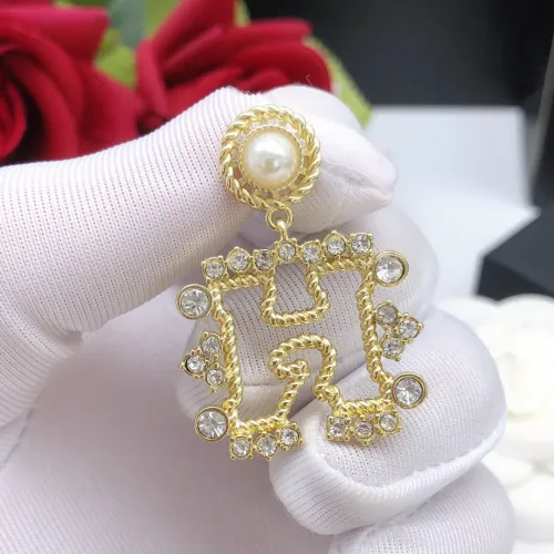 Cheap Chanel Earrings For Women #1398797 Replica Wholesale [$25.00 USD] [ITEM#1398797] on Replica Chanel Earrings