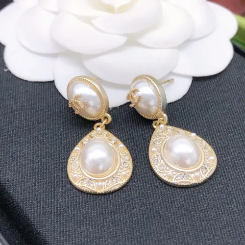 Cheap Chanel Earrings For Women #1398815 Replica Wholesale [$25.00 USD] [ITEM#1398815] on Replica Chanel Earrings
