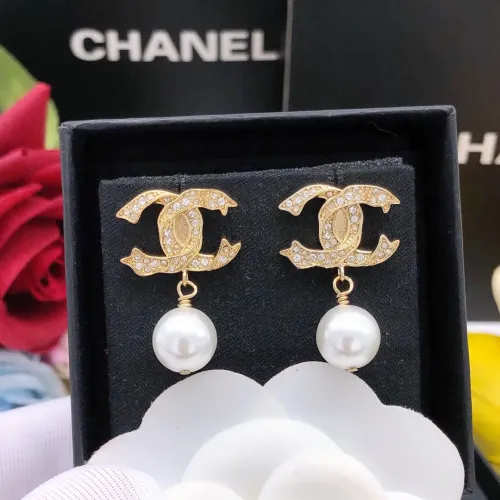 Cheap Chanel Earrings For Women #1398816 Replica Wholesale [$25.00 USD] [ITEM#1398816] on Replica Chanel Earrings