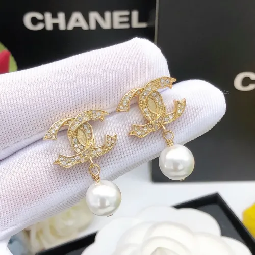 Cheap Chanel Earrings For Women #1398816 Replica Wholesale [$25.00 USD] [ITEM#1398816] on Replica Chanel Earrings
